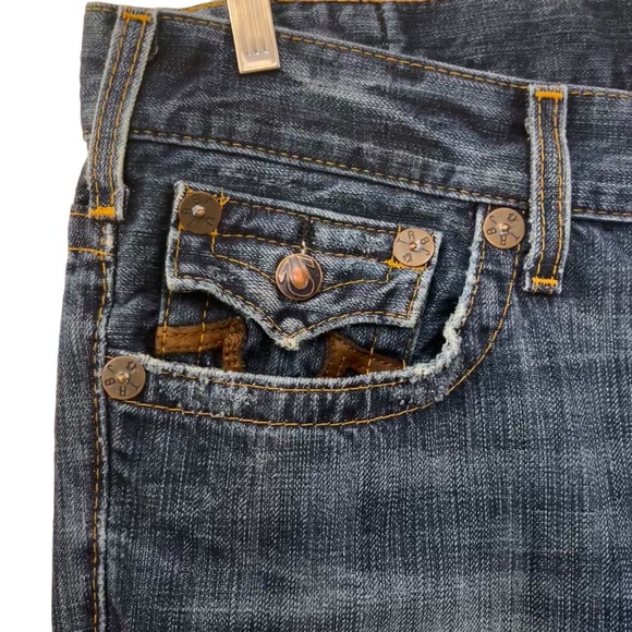 True Religion button fly Mens jeans size 33 - Picture 10 of 11